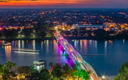 Truong Tien Bridge of Hue